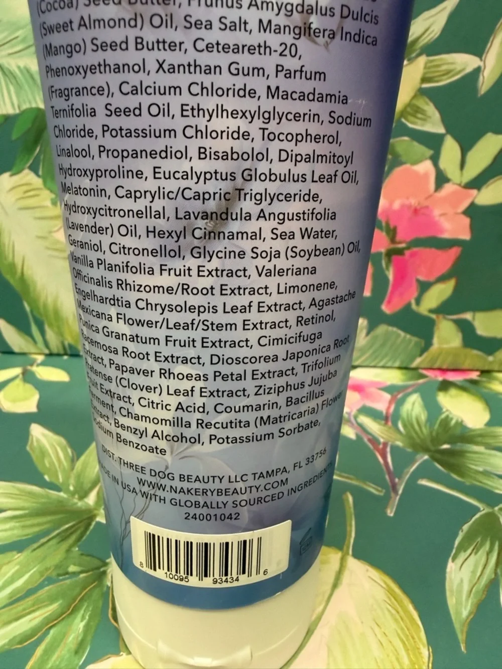 Nakery Beauty Relax + Repair Body Balm Melatonin & Magnesium NIP